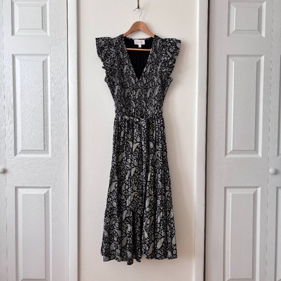 Cleobella Autumn Paisley Print Midi Dress - Picture 3 of 8